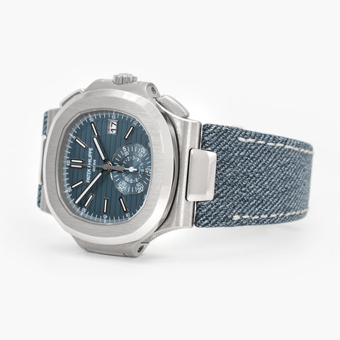 Patek Philippe Nautilus 5980 5980/60G-001 40.5mm 2024 Blue Dial