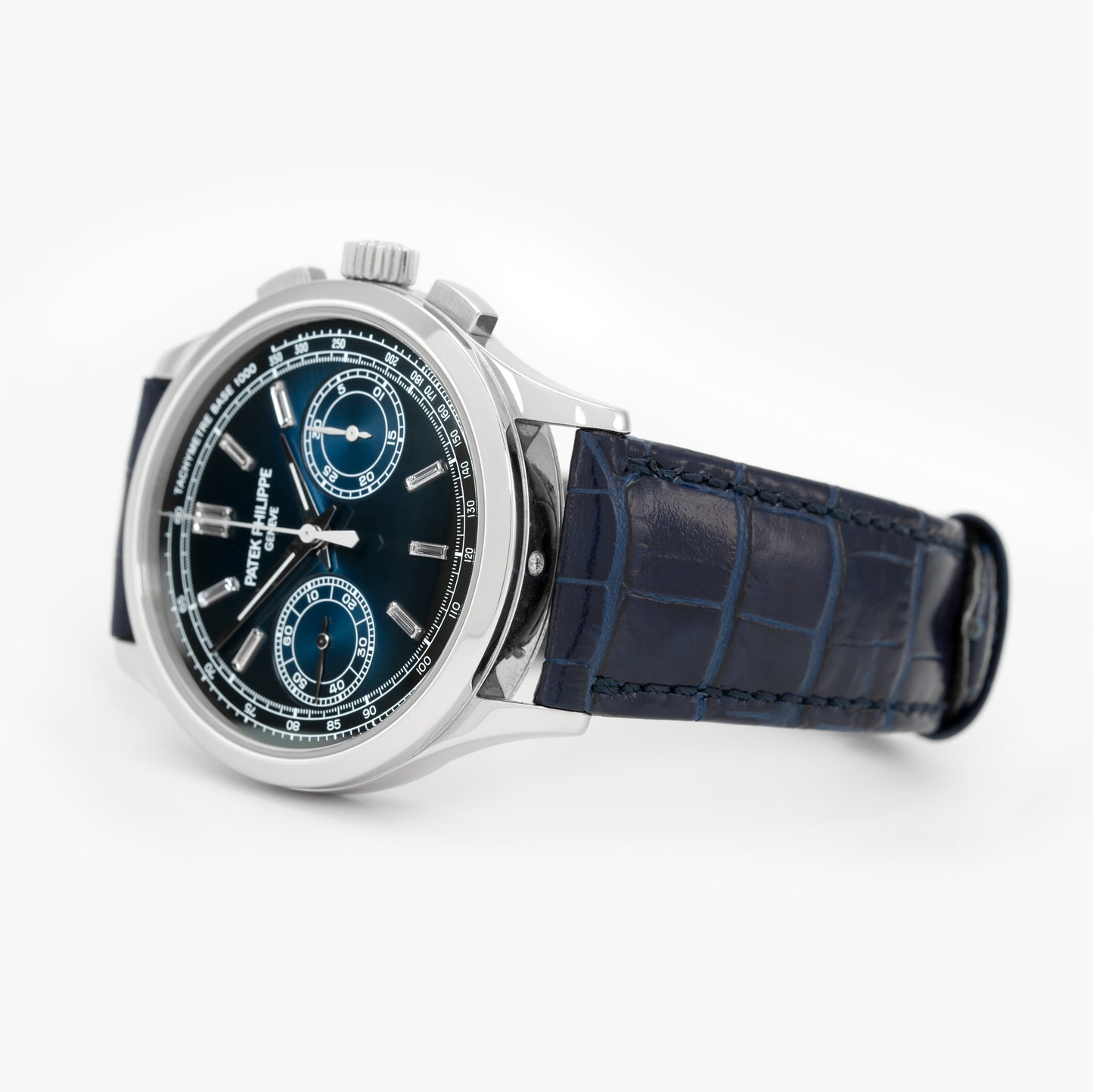 Patek Philippe Complications 5170P-001 39.4mm 2017 Blue Baguette Dial Dial