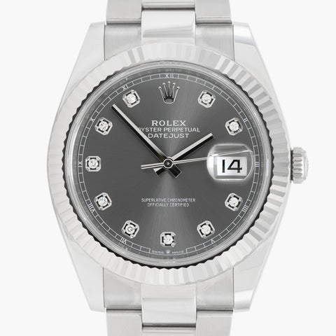 Rolex Datejust 41 126334 41mm 2024 Factory Rhodium Dial