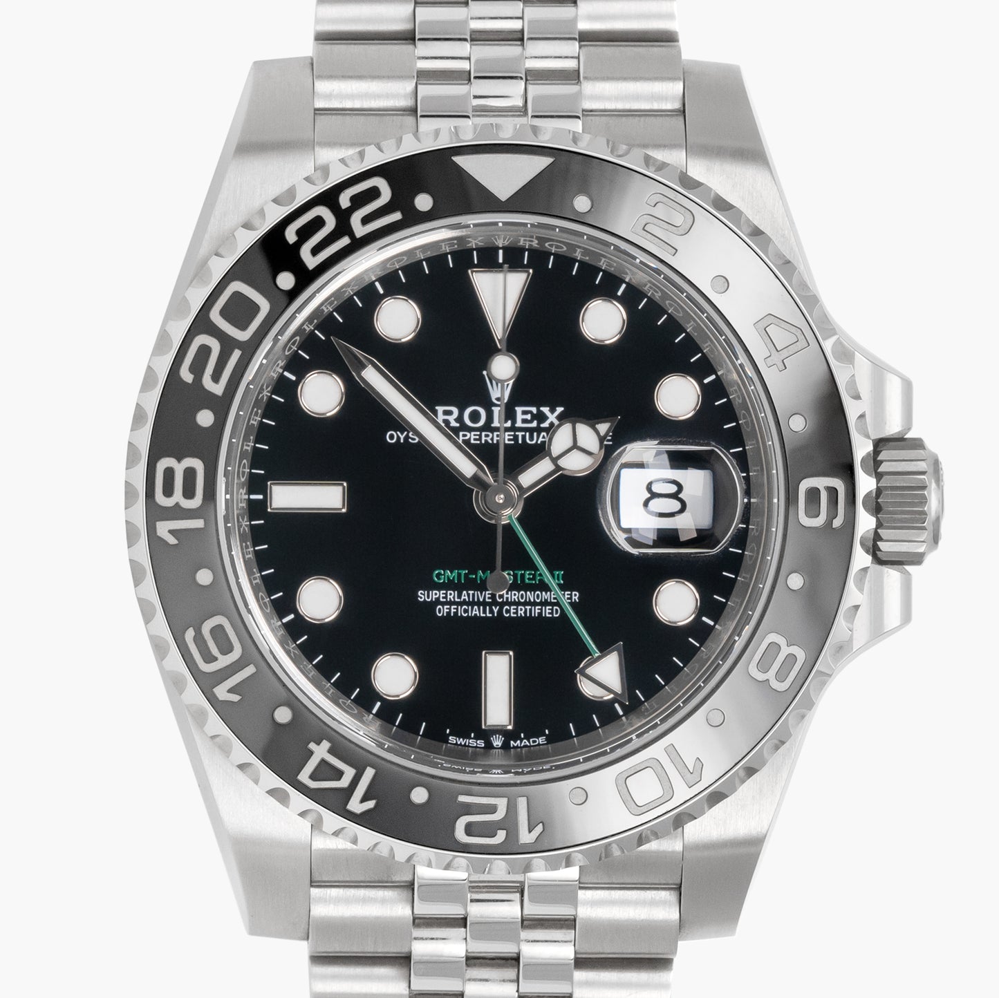 Rolex Gmt-Master II 126710GRNR 40mm 2024 Black Dial