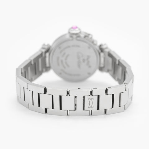 Cartier Pasha W3140008 27mm 2011 Pink Dial