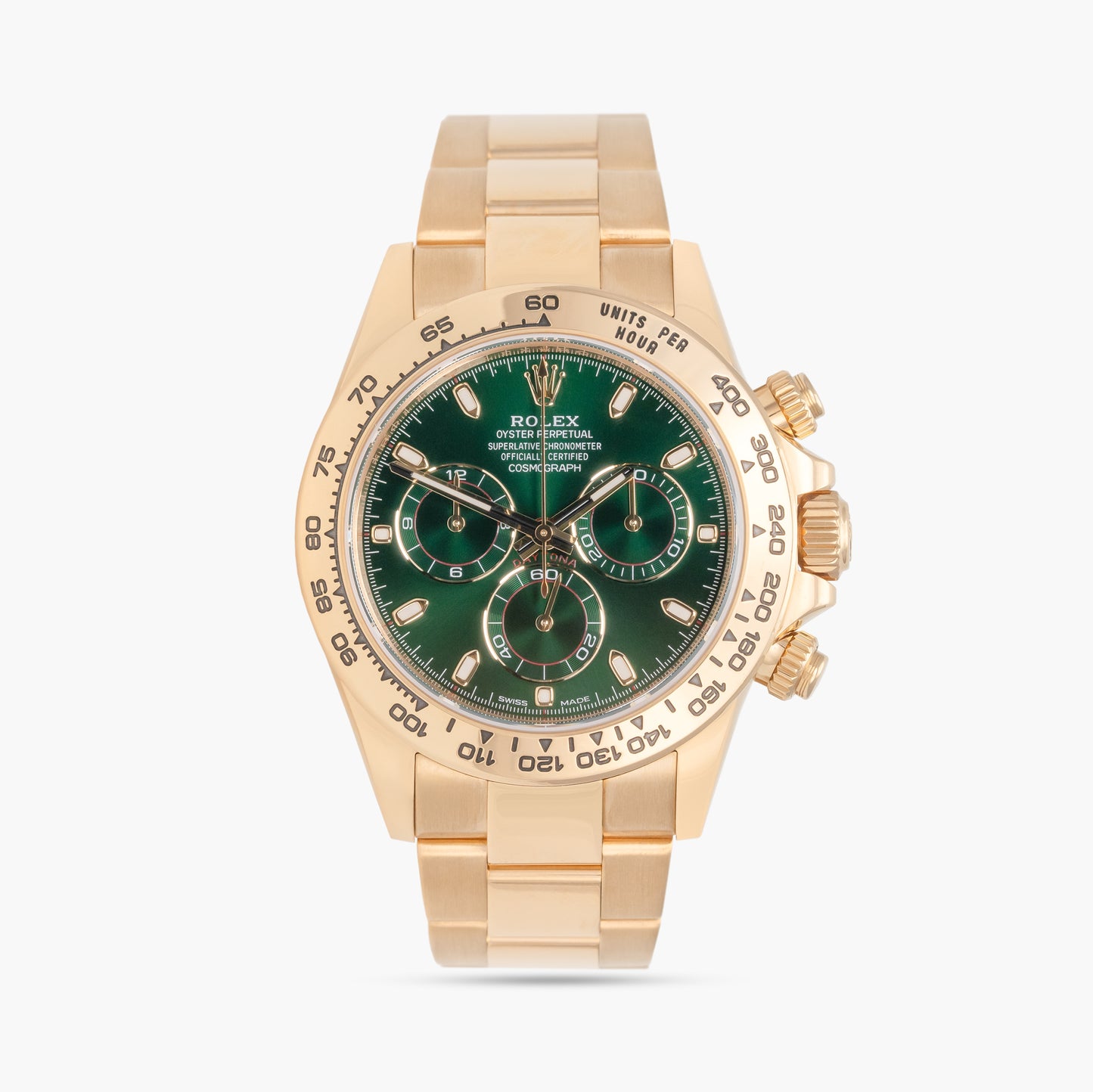 Rolex Daytona 116508 40mm 2018 Green Dial