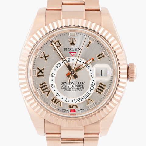 Rolex Sky-Dweller 326935 42mm 2018 Sundust  Dial