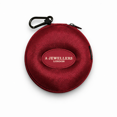 Single Watch Travel Case - Red