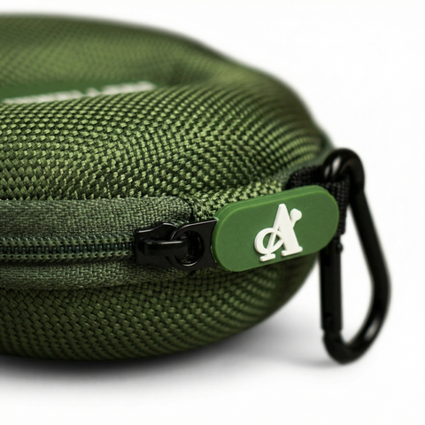 Single Watch Travel Case - Green