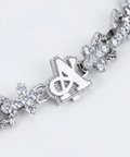 Cross chain clasp with engraved A Jewellers logo