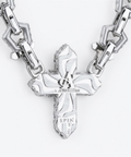 Cross pendant reverse with engraving